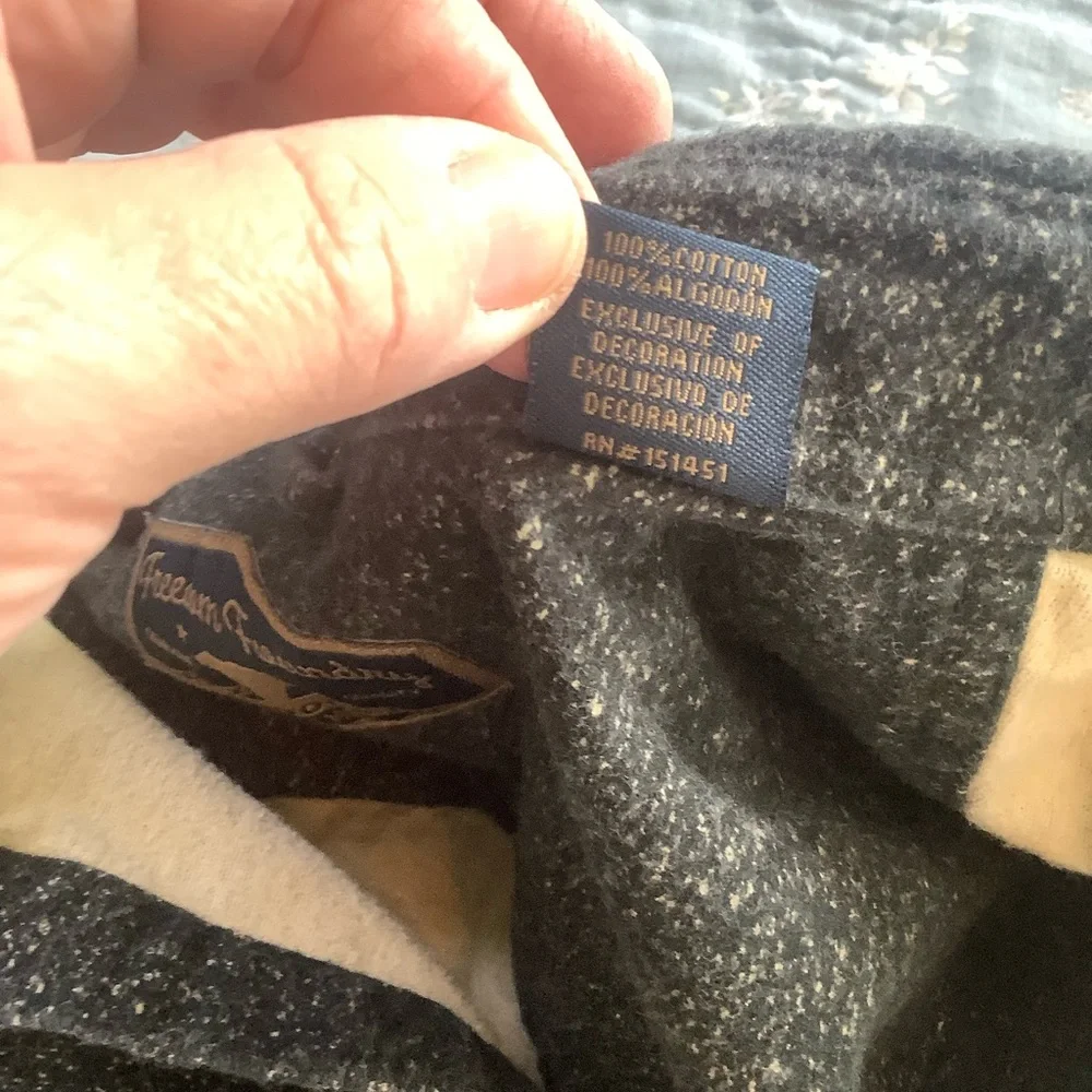 Freedom Foundry Shirt Mens Large Black Pockets Long Sleeve 100% Cotton - Picture 8 of 8